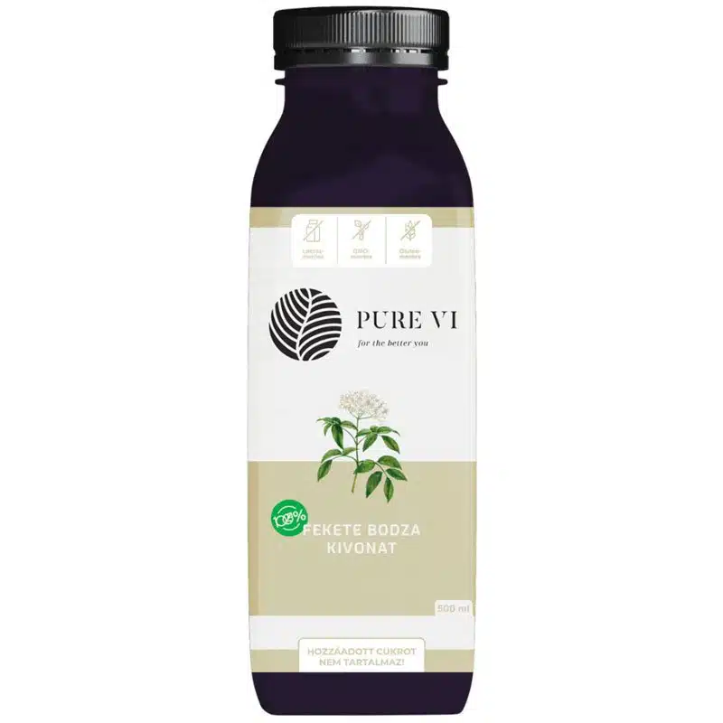 Pure Vi Fekete bodza kivonat - 500ml 1 Pure Vi Fekete bodza kivonat - 500ml