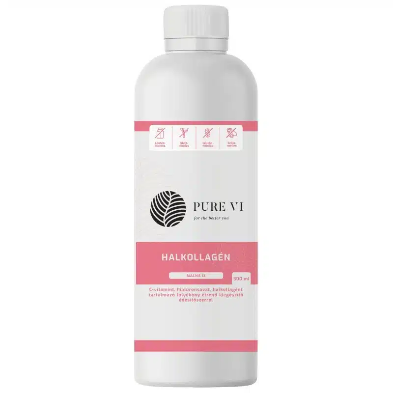 Pure Vi Halkollagén málna ízű - 500ml 1 Pure Vi Halkollagén málna ízű - 500ml