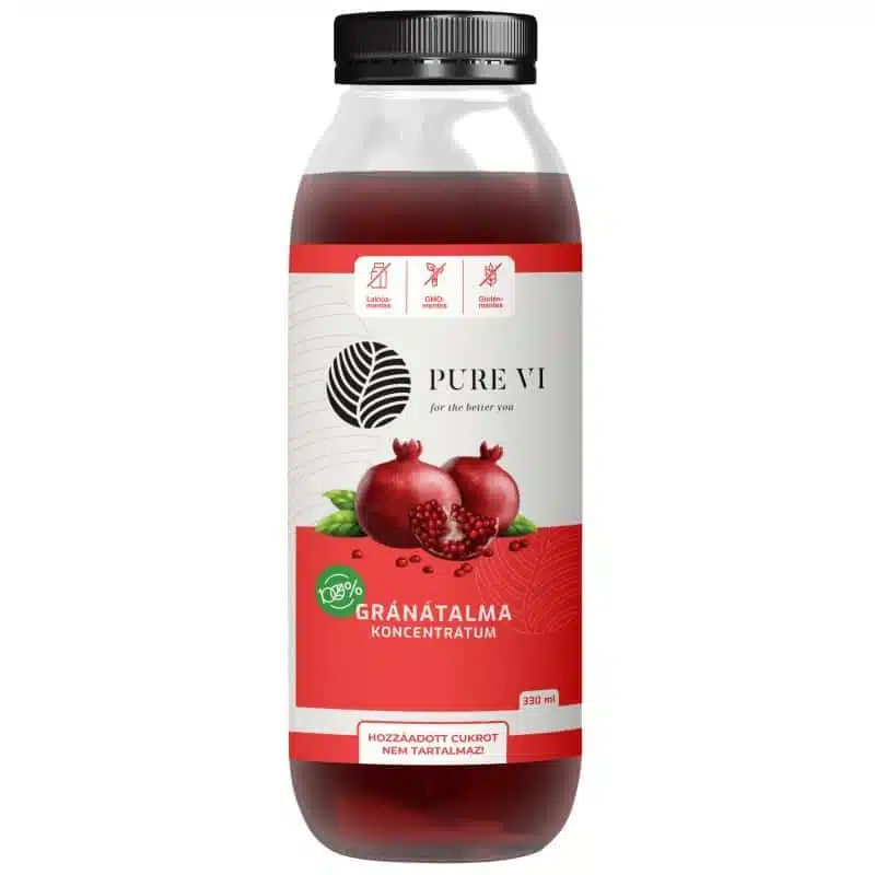 Pure Vi Gránátalma koncentrátum - 330ml 1 Pure Vi Gránátalma koncentrátum - 330ml