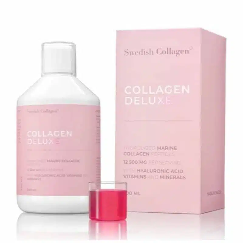 Swedish Collagen - Collagen Deluxe prémium halkollagén ital - 500ml 1 Swedish Collagen - Collagen Deluxe prémium halkollagén ital - 500ml