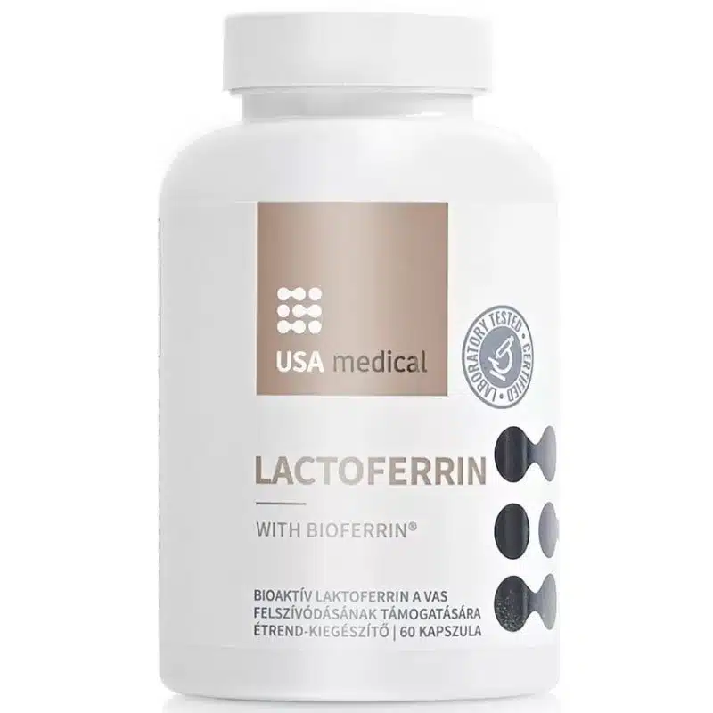 USA Medical Lactoferrin kapszula - 60db 1 USA Medical Lactoferrin kapszula - 60db