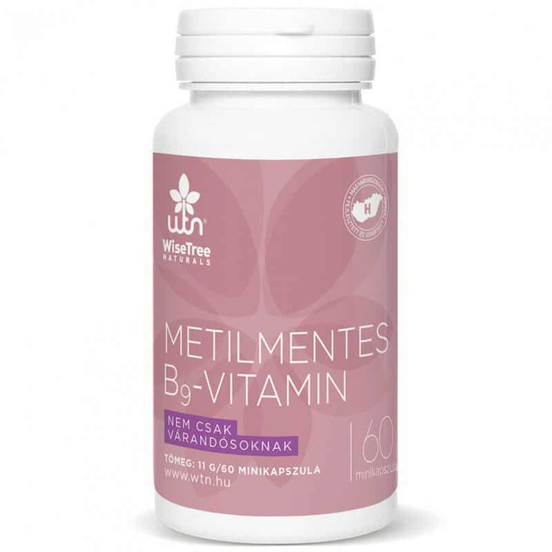 WTN Metilmentes B9-vitamin minikapszula - 60db 1 WTN Metilmentes B9-vitamin minikapszula - 60db