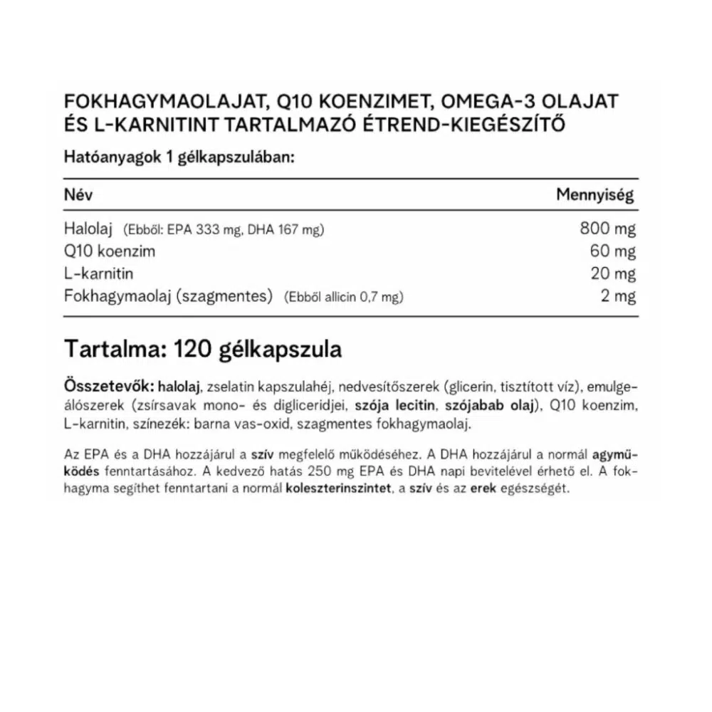 Vitaking Cardiolic Formula gélkapszula - 120db 2 Vitaking Cardiolic Formula gélkapszula - 120db - Image 2