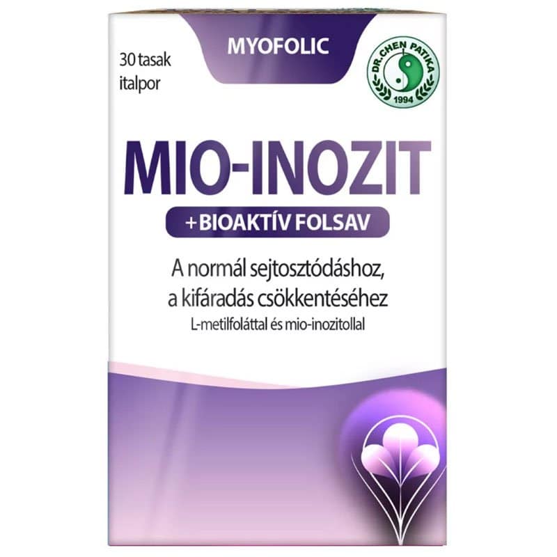 Dr. Chen Mio-inozit+Bioaktív folsav tabletta - 30db 1 Dr. Chen Mio-inozit+Bioaktív folsav tabletta - 30db
