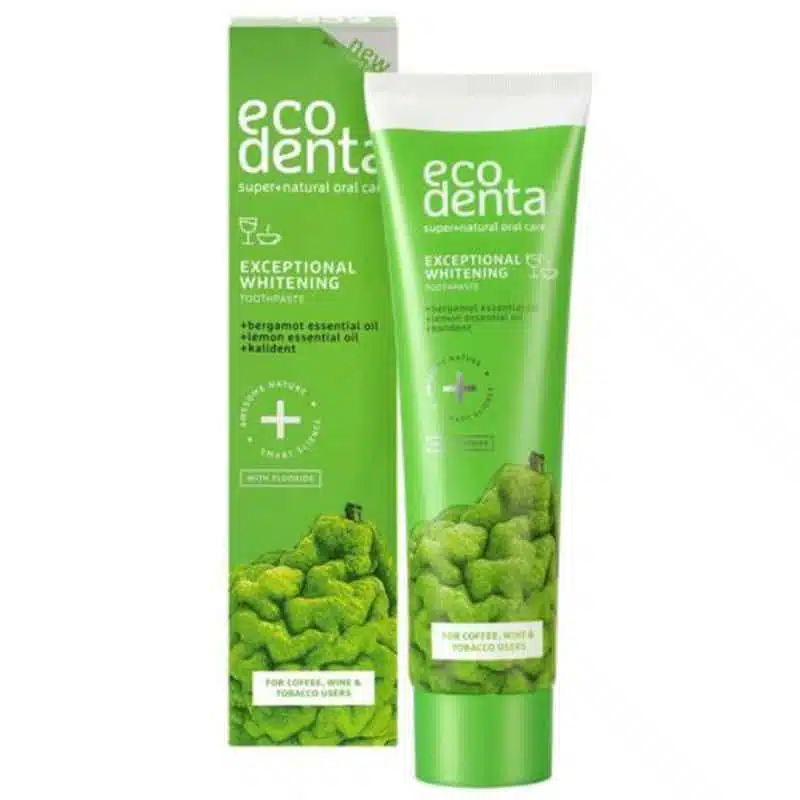 Ecodenta Fehérítő fogkrém Bergamot és Citromolajjal - 100ml 1 Ecodenta Fehérítő fogkrém Bergamot és Citromolajjal - 100ml