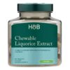 H&B Édesgyökér rágótabletta - 60db