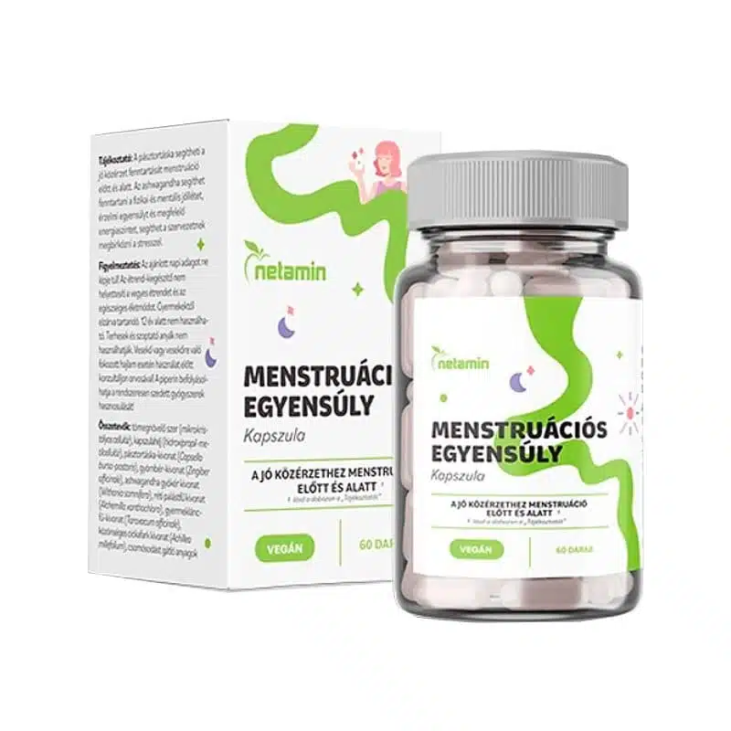 Netamin Menstruációs Egyensúly kapszula - 60db 1 Netamin Menstruációs Egyensúly kapszula - 60db