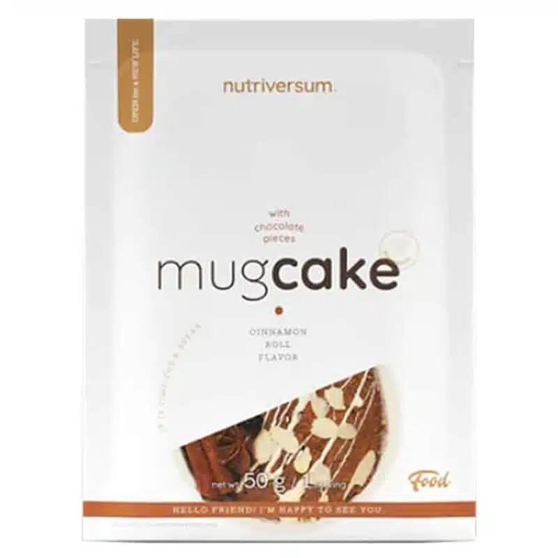Nutriversum Mugcake fehéjas csiga bögrés süti - 50g 1 Nutriversum Mugcake fehéjas csiga bögrés süti - 50g