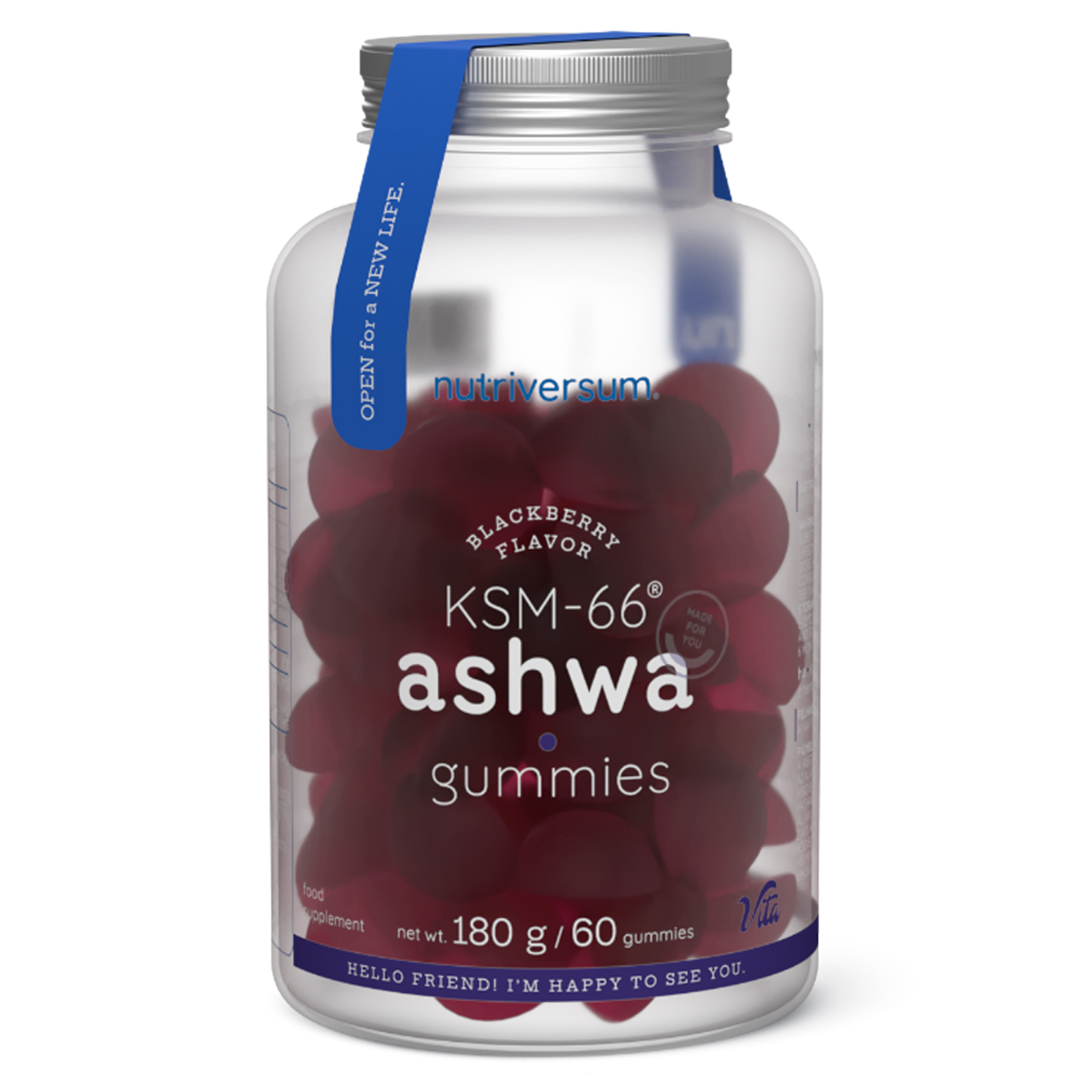 Nutriversum KSM-66 Ashwagandha Gummies szeder ízű gumicukor - 60db 1 Nutriversum KSM-66 Ashwagandha Gummies szeder ízű gumicukor - 60db