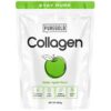 Pure Gold Collagen Marha kollagén italpor zöldalma - 300g