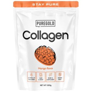 Pure Gold Collagen Marha kollagén italpor mangó - 300g
