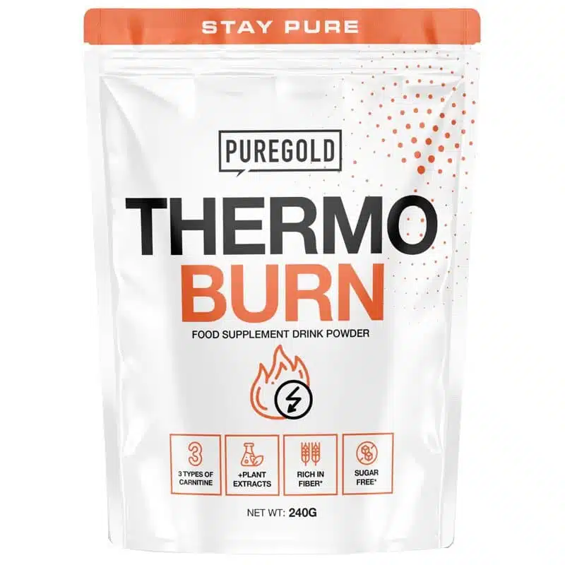 Pure Gold Thermo Burn Cherry ízű italpor - 240g 1 Pure Gold Thermo Burn Cherry ízű italpor - 240g
