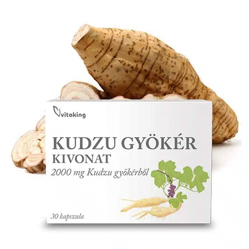 Vitaking Kudzu gyökér kivonat kapszula - 30db 1 Vitaking Kudzu gyökér kivonat kapszula - 30db