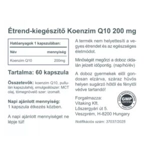 Vitaking Q10 200mg kapszula - 60db - Image 3