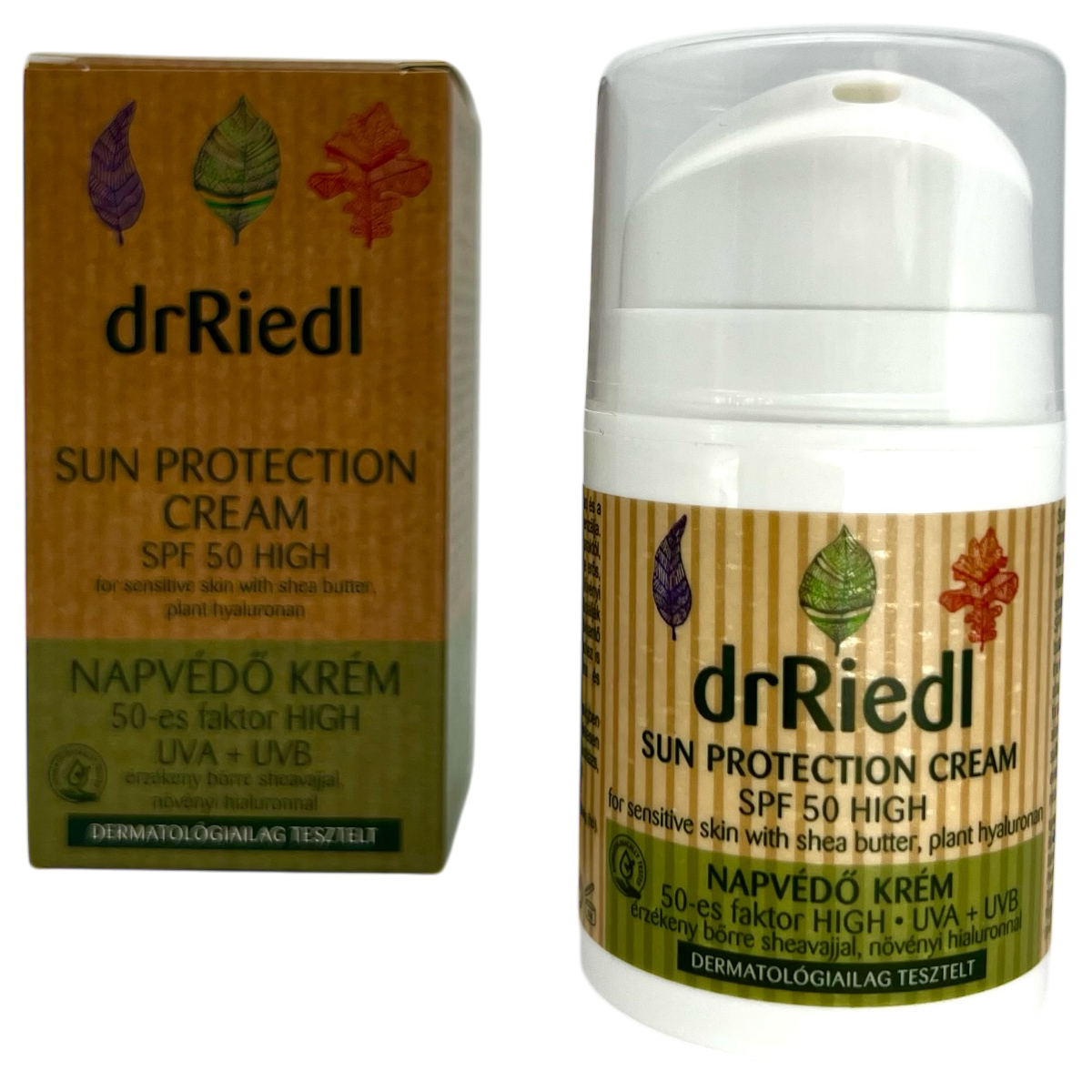 drRiedl 50 faktoros napvédő krém - 50ml 1 drRiedl 50 faktoros napvédő krém - 50ml