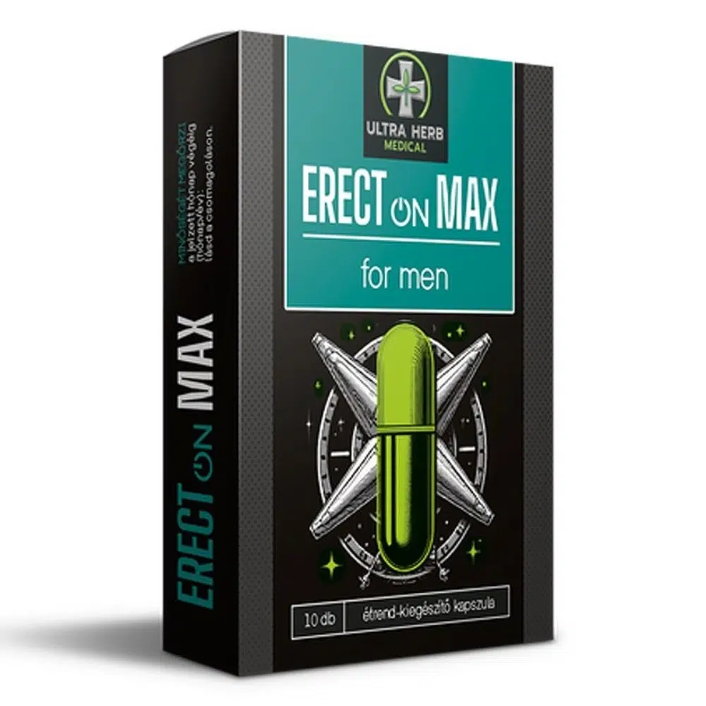 ErectOn Max for Men kapszula - 10db 1 ErectOn Max for Men kapszula - 10db