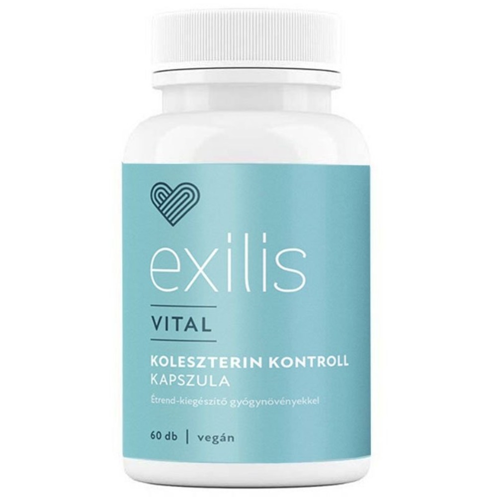 Exilis Vital Koleszterin Kontroll kapszula - 60db 1 Exilis Vital Koleszterin Kontroll kapszula - 60db