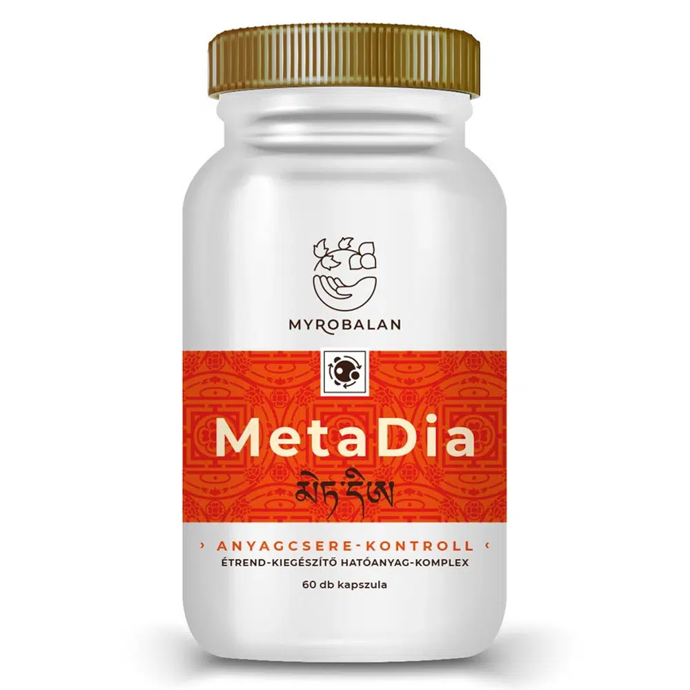 Myrobalan MetaDia anyagcsere kontroll kapszula - 60db 1 Myrobalan MetaDia anyagcsere kontroll kapszula - 60db