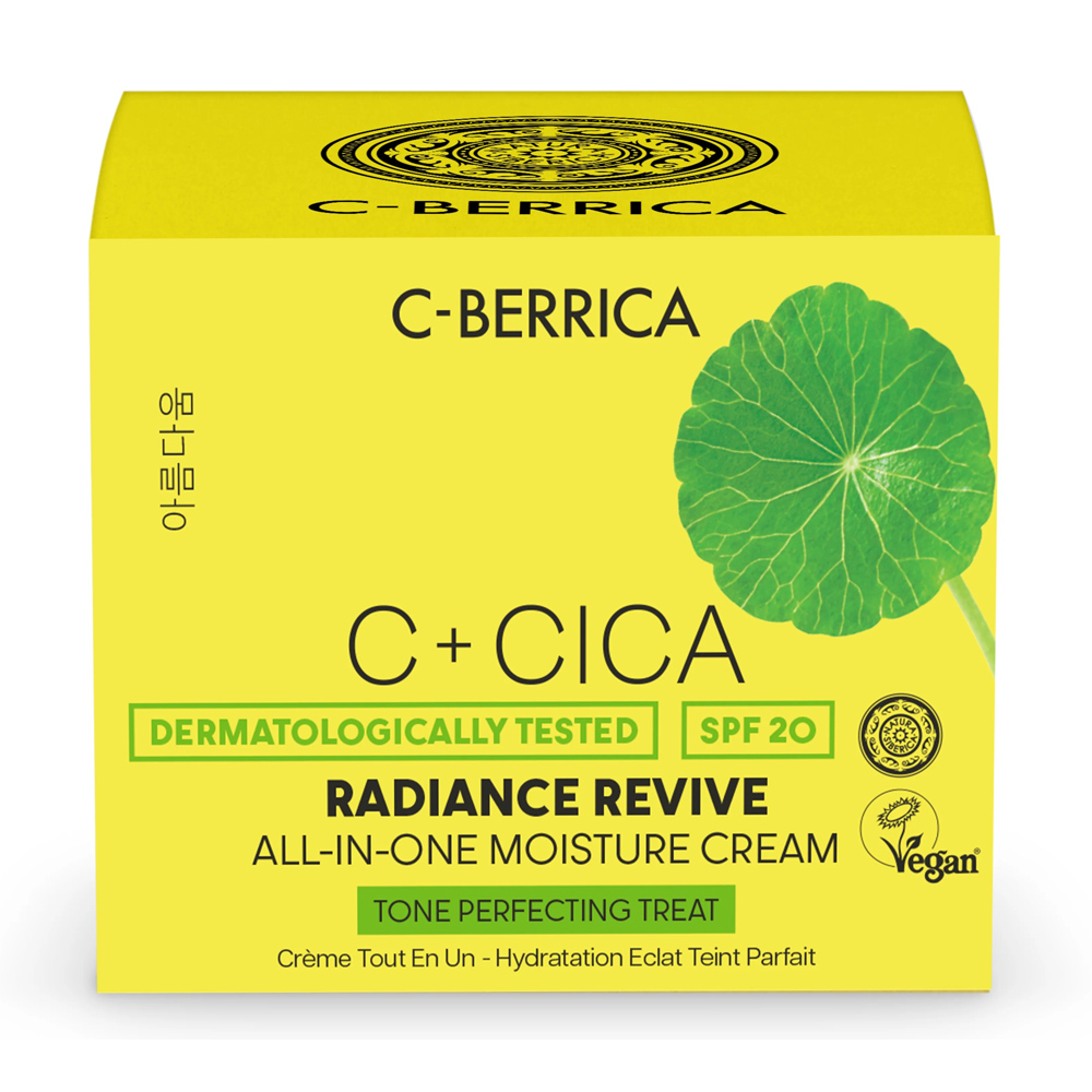 Natura Siberica C-Berrica C+CICA Ragyogásfokozó hidratáló arckrém centellával és homoktövissel SPF20 - 50ml 1 Natura Siberica C-Berrica C+CICA Ragyogásfokozó, hidratáló arckrém centellával és homoktövissel SPF20 - 50ml