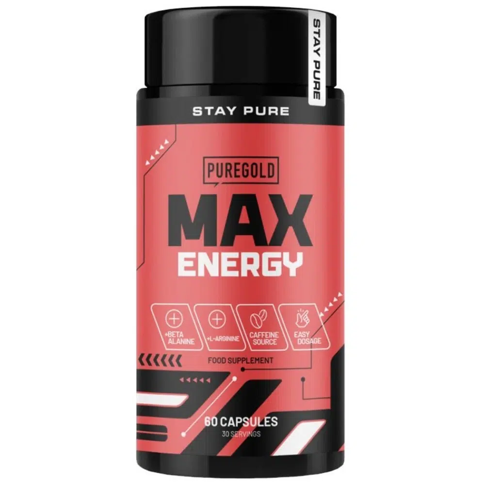 Pure Gold Max NRG Energy kapszula - 60db 1 Pure Gold Max NRG Energy kapszula - 60db