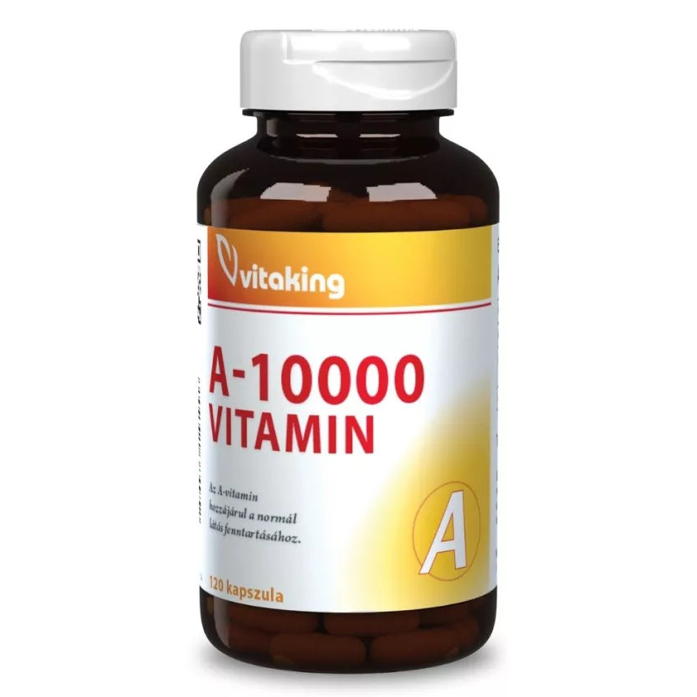 Vitaking A-10000NE vitamin kapszula - 120db 1 Vitaking A-10000NE vitamin kapszula - 120db