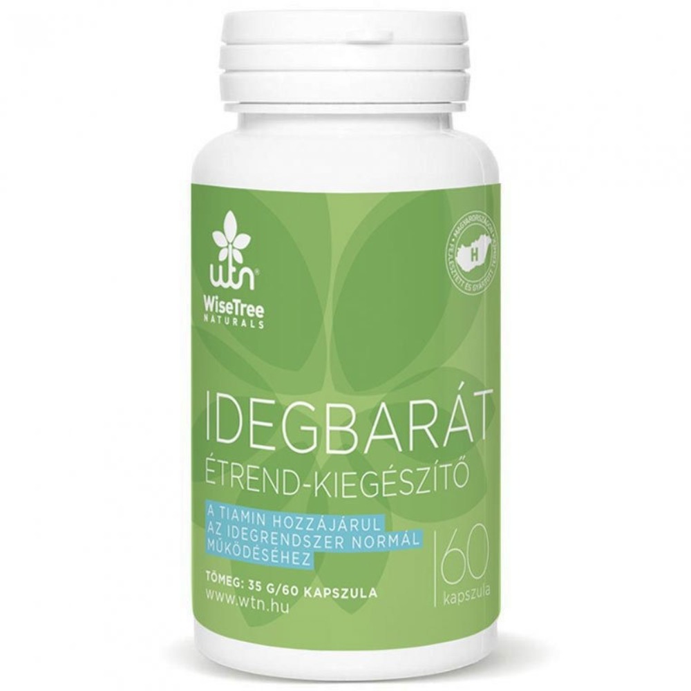 WTN Idegbarát étrend-kiegészítő kapszula - 60db 1 WTN Idegbarát étrend-kiegészítő kapszula - 60db