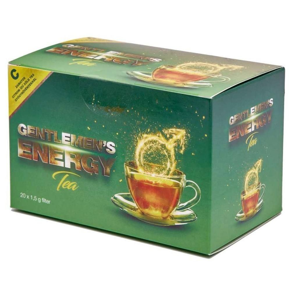 Superherb Gentlemen's Energy citrom ízű tea - 20 filter 1 Superherb Gentlemen's Energy citrom ízű tea - 20 filter