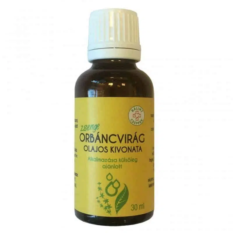 Bálint Cseppek Orbáncvirág olajos kivonata - 30ml 1 Bálint Cseppek Orbáncvirág olajos kivonata - 30ml