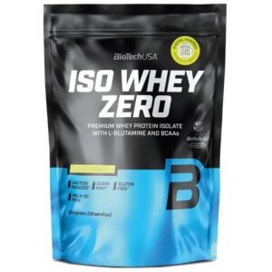 BioTech USA 100% IsoWhey ZERO ananász-mangó fehérjepor - 454g