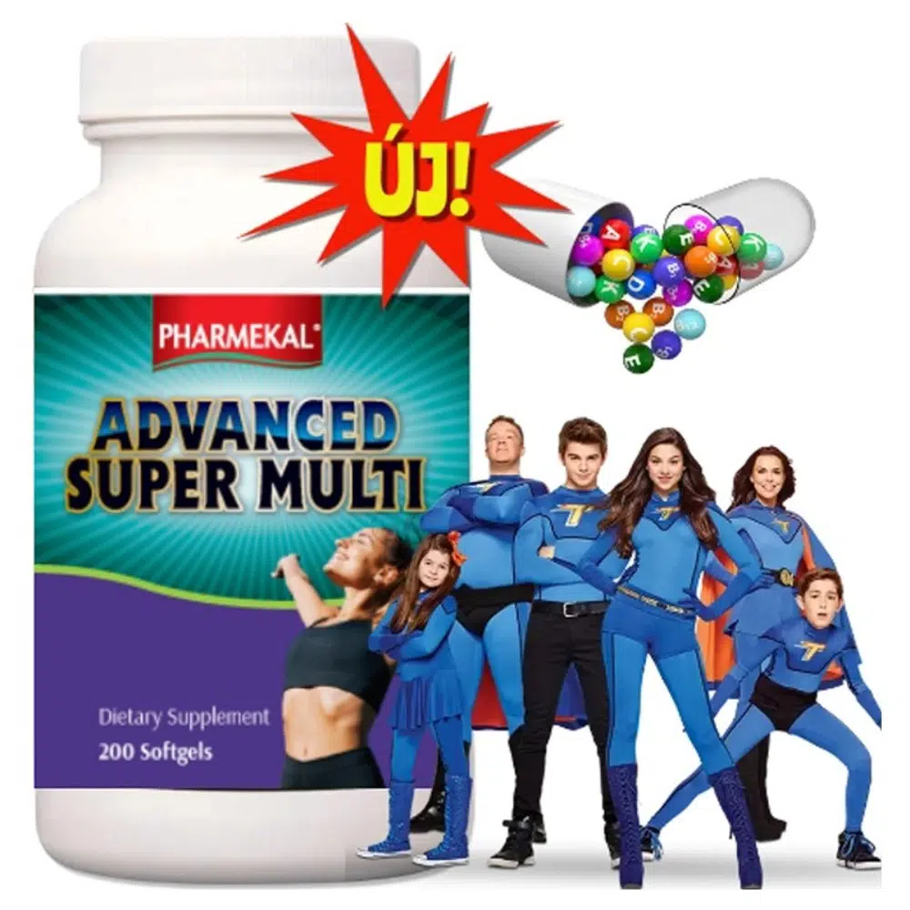 Pharmekal Advanced Super Multivitamin gélkapszula - 200db 1 Pharmekal Advanced Super Multivitamin gélkapszula - 200db