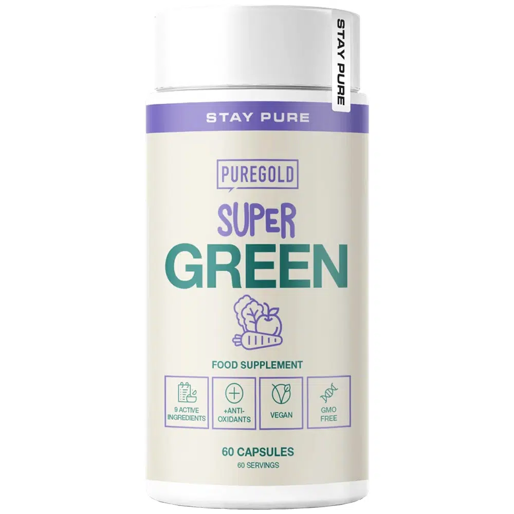 Pure Gold Super Green kapszula - 60db 1 Pure Gold Super Green kapszula - 60db