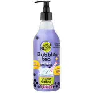 Skin Super Good Bubble Tea Purple Oolong frissítő tusfürdő zöld teával és levendulával - 500ml