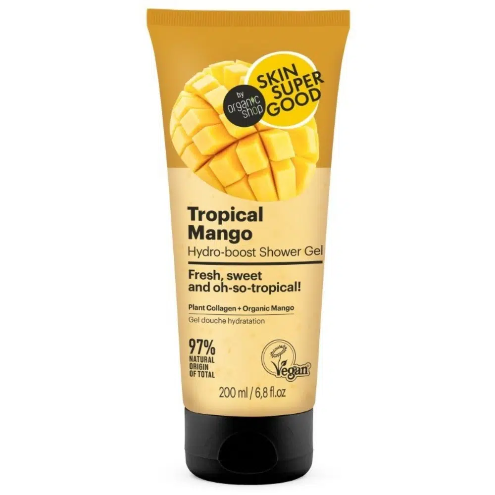 Skin Super Good Tropical Mango hidratáló tusfürdő gél - 200ml 1 Skin Super Good Tropical Mango hidratáló tusfürdő gél - 200ml