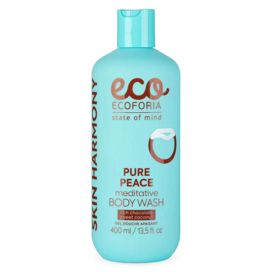 Ecoforia Pure Peace Meditative tusfürdő - 400ml 1 Ecoforia Pure Peace Meditative tusfürdő - 400ml