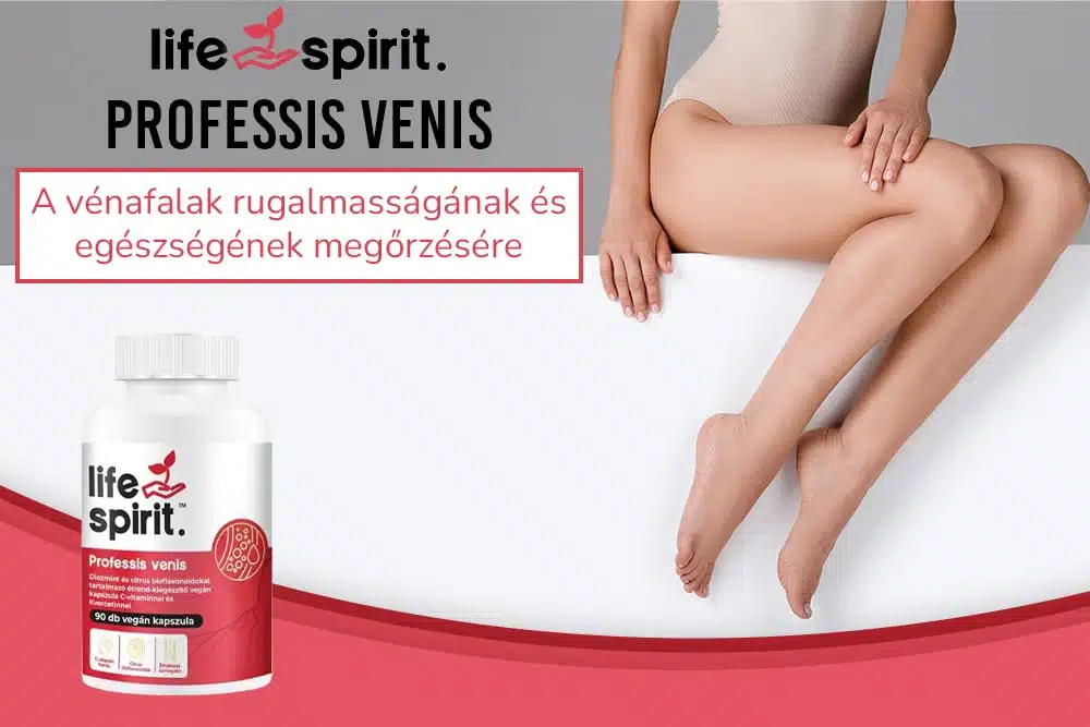 Vénás keringés támogatása: Hatékony flavonoid kombináció a könnyű lábakért 1 Life Spirit Professis Venis Diozmin 5 1000x667 1