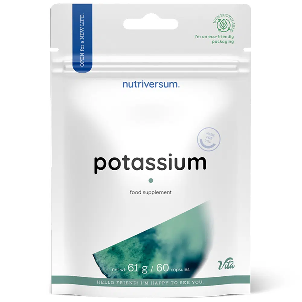 Nutriversum Potassium (kálium) kapszula - 60db 1 Nutriversum Potassium (kálium) kapszula - 60db