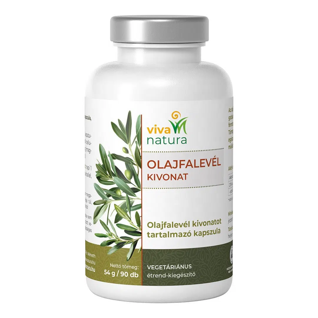 Viva Natura Olajfalevél kivonat kapszula - 90db 1 Viva Natura Olajfalevél kivonat kapszula - 90db