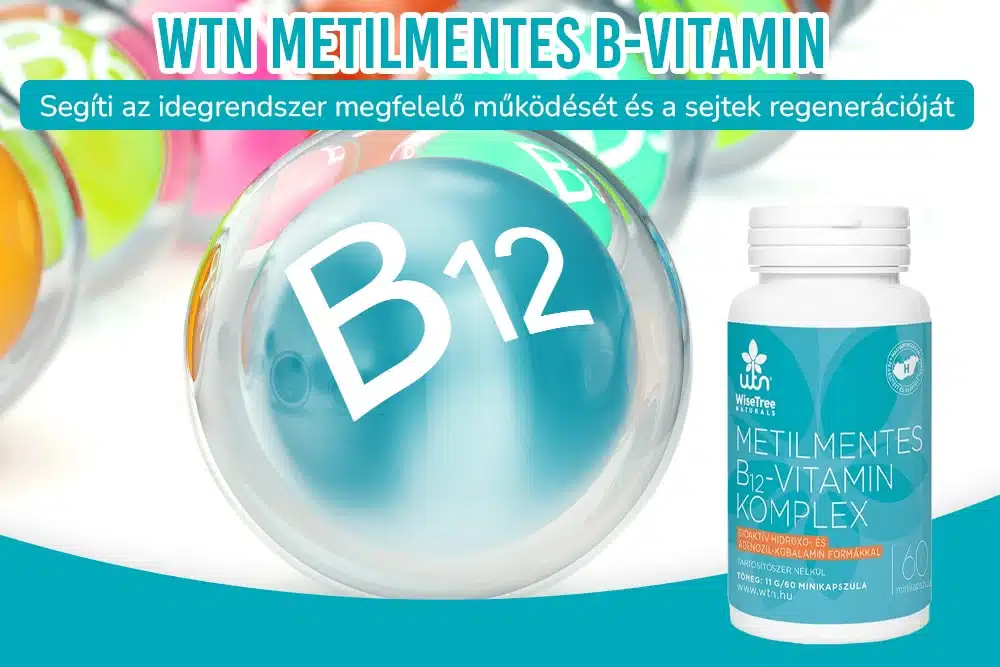 Alternatív B12 vitamin formák a metilációs egyensúlyért 1 WTN Metilmentes B12 vitamin 1000x667