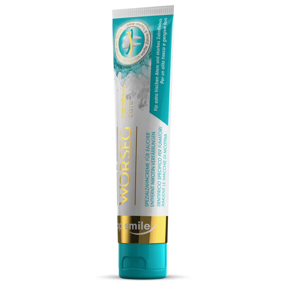 Worseg Top Smile Smokers Care fogkrém dohányzóknak - 75ml 1 Worseg Top Smile Smokers Care fogkrém dohányzóknak - 75ml
