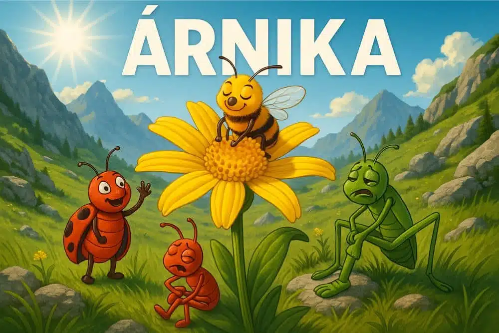 Hegyi gyógynövény kincstár: Az árnika sokoldalú ereje a fájdalmak ellen 1 arnika