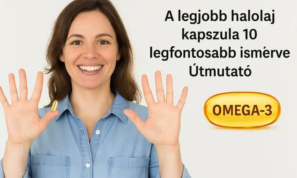 Omega-3 válogatási útmutató: Így találd meg a prémium halolaj kapszulákat 1 legjobb halolaj kapszula
