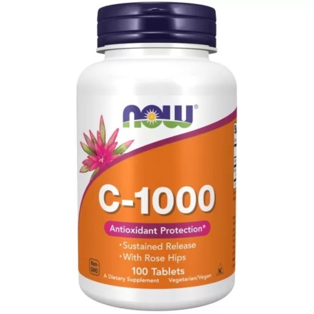 Now C-vitamin 1000mg + Csipkebogyó tabletta - 100db 1 Now C-vitamin 1000mg + Csipkebogyó tabletta - 100db