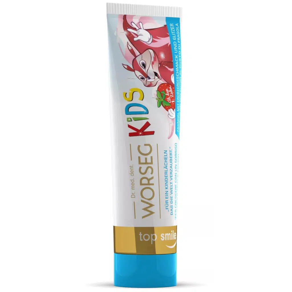 Worseg Top Smile KIDS fogkrém gyermekeknek - 50ml 1 Worseg Top Smile KIDS fogkrém gyermekeknek - 50ml