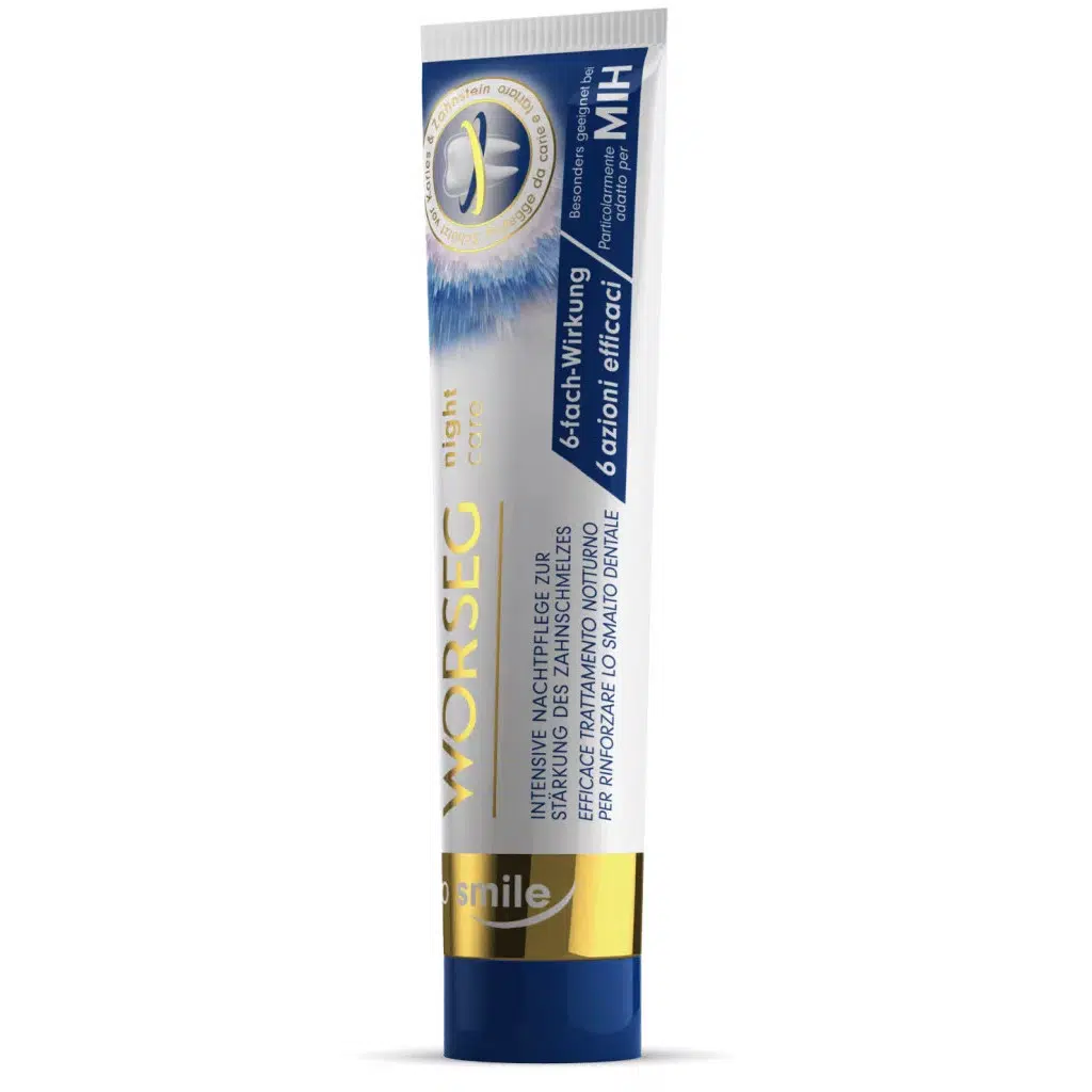 Worseg Top Smile Night Care Fogzománc erősítő fogkrém esti használatra - 75ml 1 Worseg Top Smile Night Care Fogzománc erősítő fogkrém esti használatra - 75ml