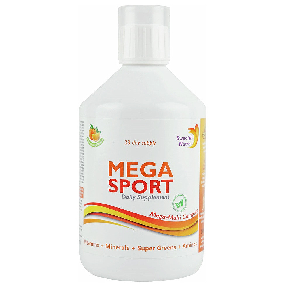 Swedish Nutra Mega Sport ital - 500ml 1 Swedish Nutra Mega Sport ital - 500ml