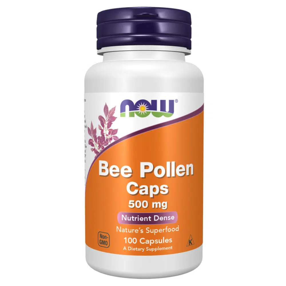Now Bee Pollen 500mg kapszula - 100db 1 Now Bee Pollen 500mg kapszula - 100db
