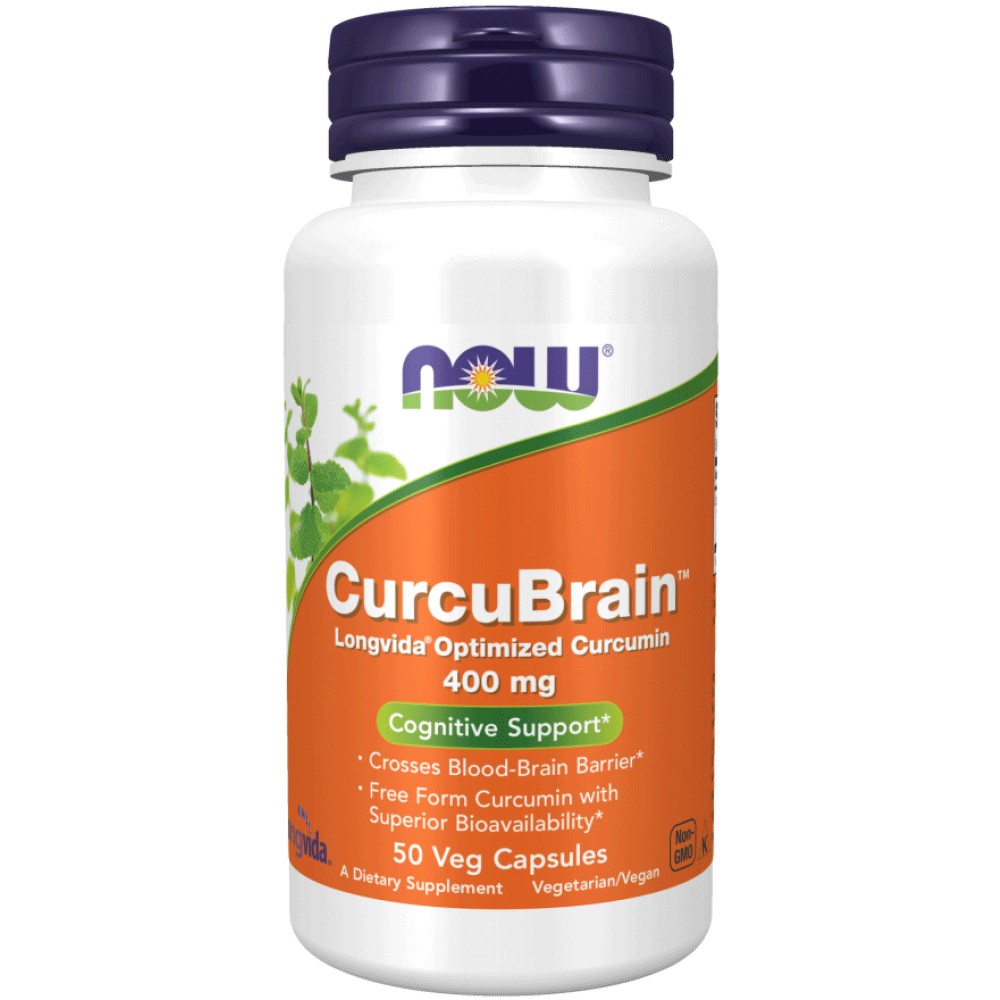 Now CurcuBrain 400mg - 50db 1 Now CurcuBrain 400mg - 50db