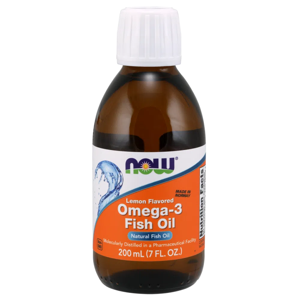 Now Omega-3 citromos halolaj - 200 ml 1 Now Omega-3 citromos halolaj - 200 ml