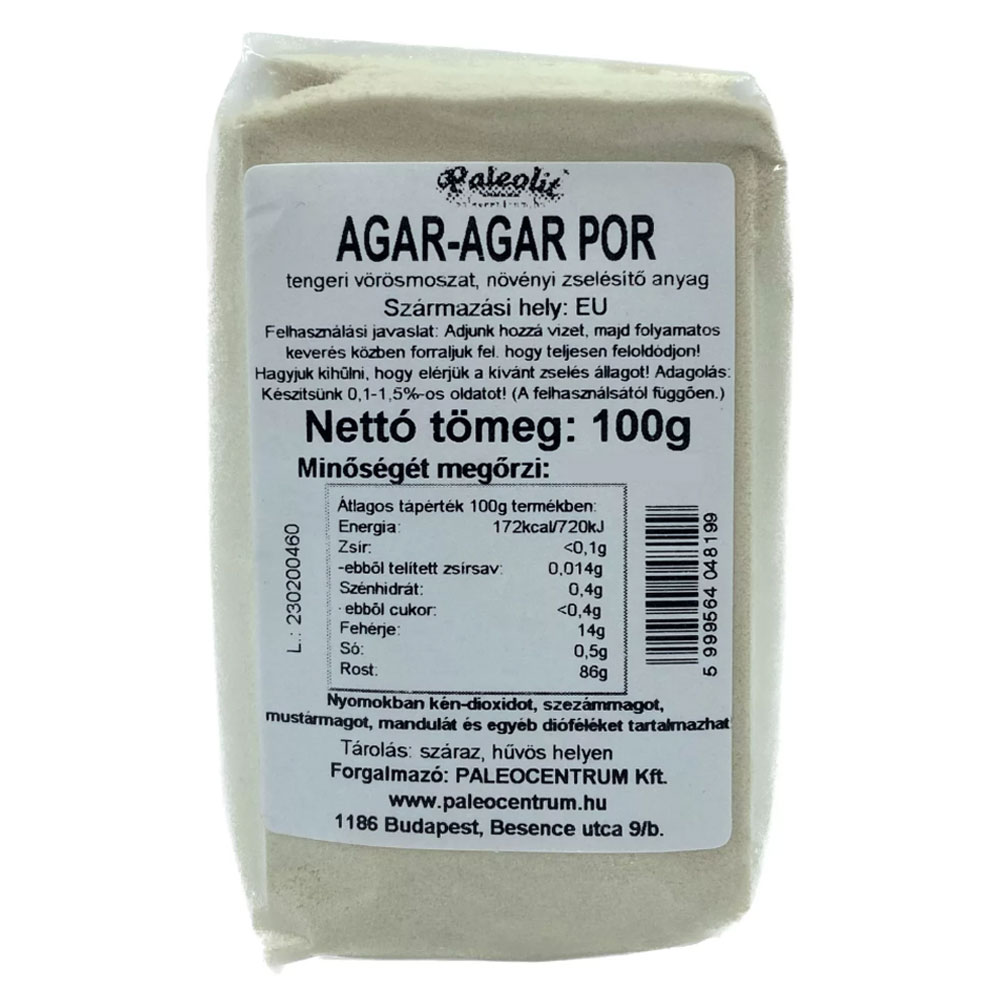 Paleolit Agar-Agar por - 100g 1 Paleolit Agar-Agar por - 100g