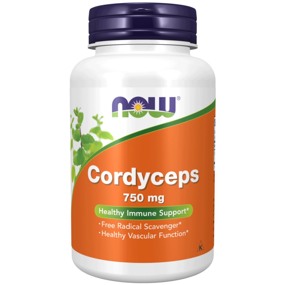 Now Cordyceps 750 mg - 90db 1 Now Cordyceps 750 mg - 90db
